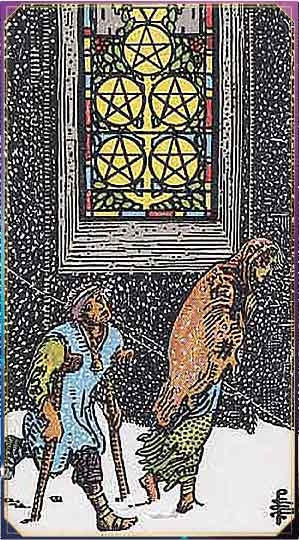Five of Pentacles