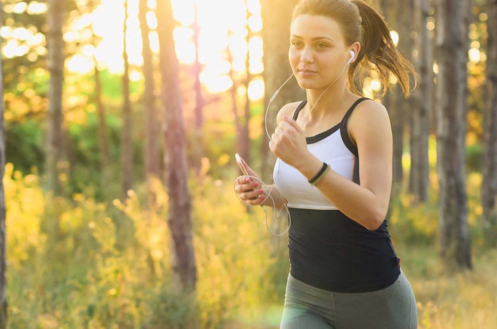 positive thoughts, exercise
